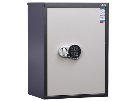 Бухгалтерский шкаф AIKO SL-65Т EL (Графит/Светло-серый)
