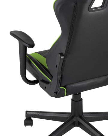 Кресло игровое TopChairs Impala зеленое (Геймерское кресло Impala зеленый)