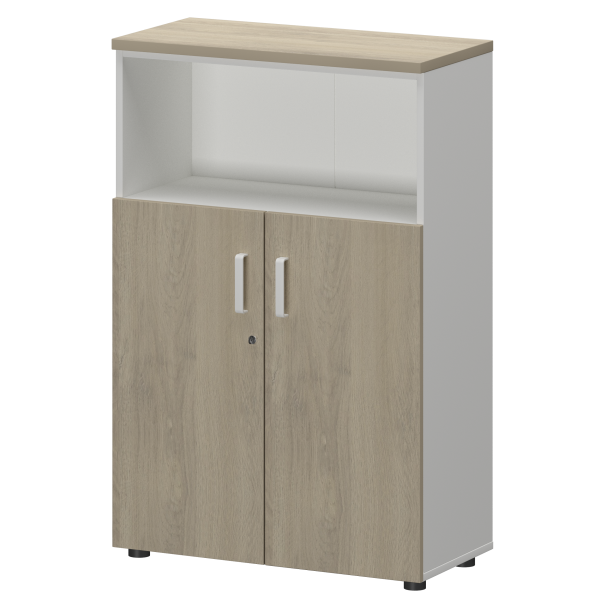 Шкаф Смарт СМШ-38Д2 Тип2 792x380x1214 (Белый/Кронберг)