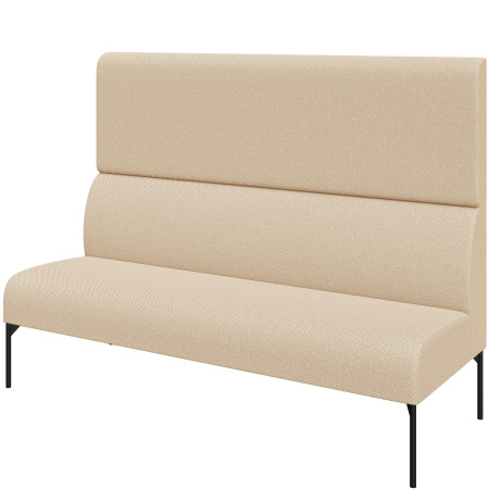 Диван Бридж. Модуль 3-местный высокий. (Модуль 3-местный высокий sweet_cream)