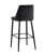 Стул барный Диего велюр черный (Стул барный Диего черный)