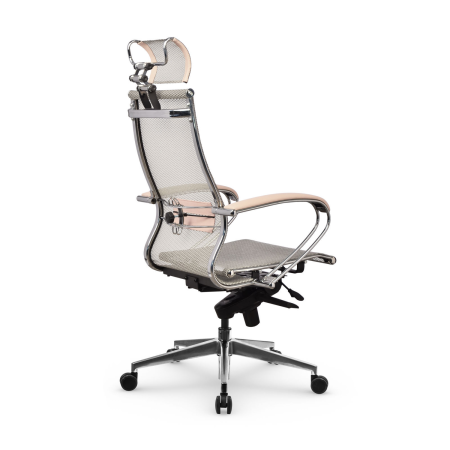 Кресло для руководителя Метта Samurai S-2.051 MPES (Молочный)