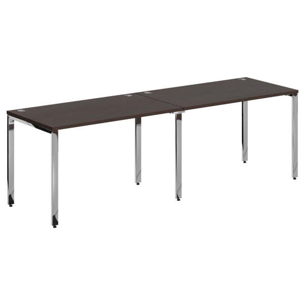 Стол двойной Xten Gloss XGWST 2470.1 2406x700x750 (Легно темный)