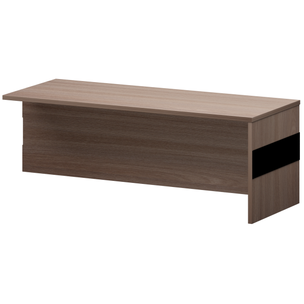 Конференц-приставка Акцент КТ-02.38 2000x800x750 (Темный шимо)