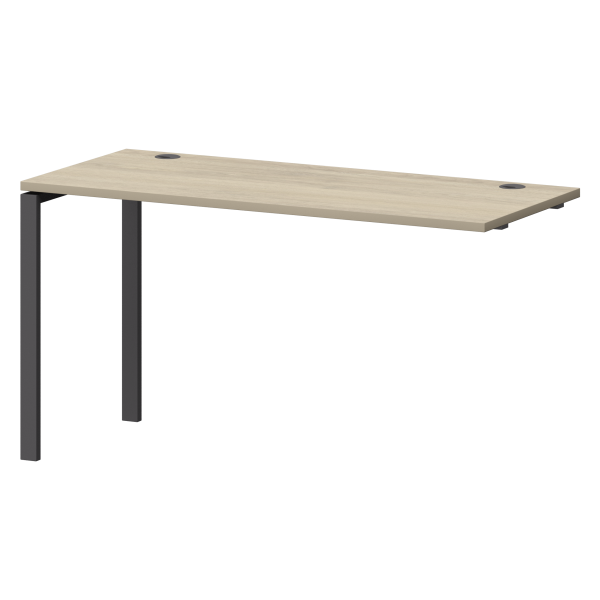 Модуль линейный на металлокаркасе Смарт СМС25-П-10К.60Э.Пр25 1000x600x750 (Кронберг/Антрацит)