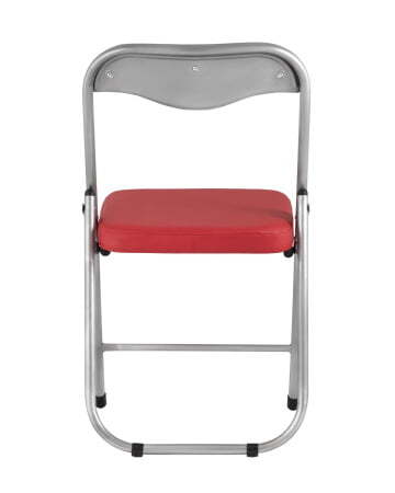 Стул складной ДЖОН металлик, красный (Стул складной Джон красный)