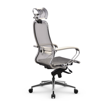 Кресло для руководителя Метта Samurai S-2.041 MPES (Молочный)