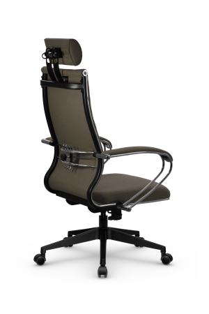 Кресло для руководителя Метта МЕТТА B 2m 34P/подл.127/осн.002 (Коричневый)