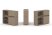 Тумба двойная + низкая надставка ES.NB.2N-12 (1500х410х1135) (Латте)