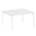 Стол для переговоров (1 столешница) на А-образном м/к Metal System Style БА.ПРГ-1.3 1400x1235x750 (Дуб наварра/Серый металл)