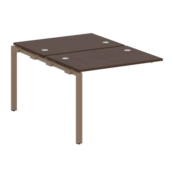 Проходной наборный элемент рабочей станции Metal System Style БП.ПРС-СП-2.1 1000x1475x750 (Венге Цаво/Мокко металл)