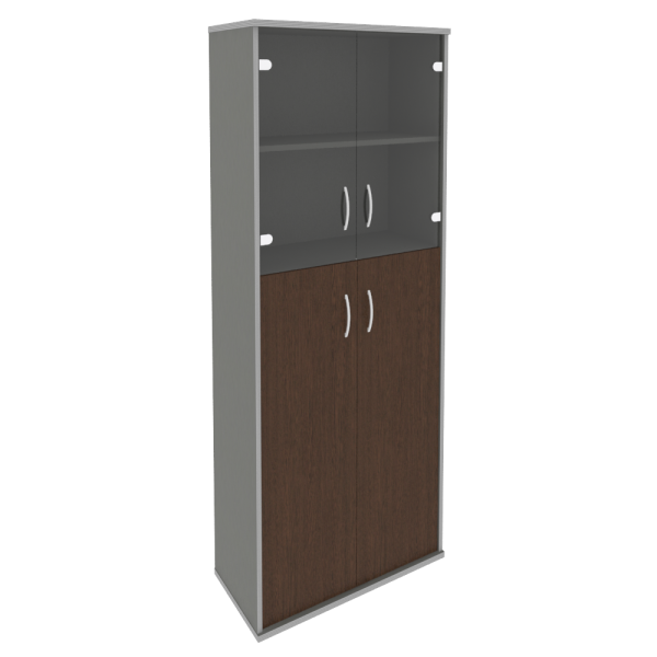 Шкаф Riva А.СТ-1.7 770x365x1980 (Венге-Металлик)