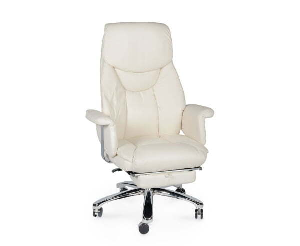 Парламент / (ivory) сталь + хром / слоновая кость экокожа (Слоновая кость)