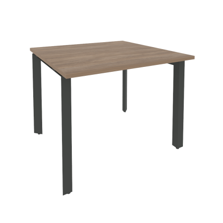 Стол переговорный Onix O.MP-PRG-1.1 980x980x750 (Дуб Аризона/Черный металл)