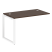 Проходной наборный элемент рабочей станции Metal System Style БО.ПРС-СП-1.2 1200x720x750 (Дуб Наварра/Серый металл)