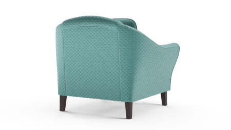 Кресло Monreal (1210x1020x1000) Аквамарин (Аквамарин)