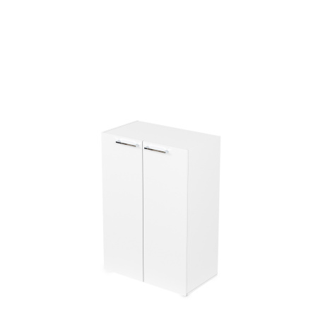 10ШД.017.2 Шкаф распашной  (800x450x1178) (Белый Премиум)