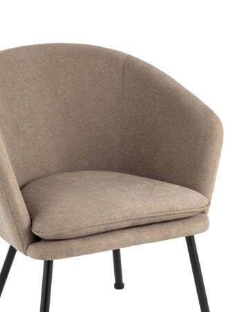 Кресло Декстер бежевое (Стул-кресло Декстер бежевый)