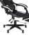 Кресло игровое TopChairs Virage черно-белое (Геймерское кресло Virage черно-белый)