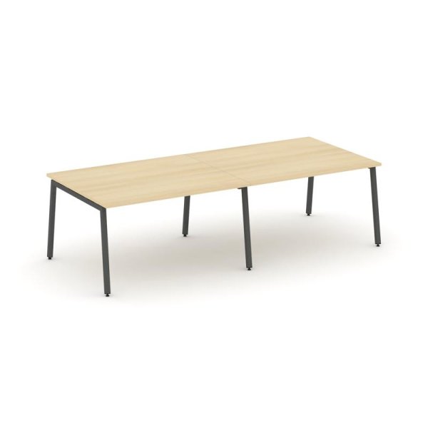 Стол переговорный SN-4A.SPRG-044.3 (3160х1180х750) (Акация Лорка/Металл Антрацит)