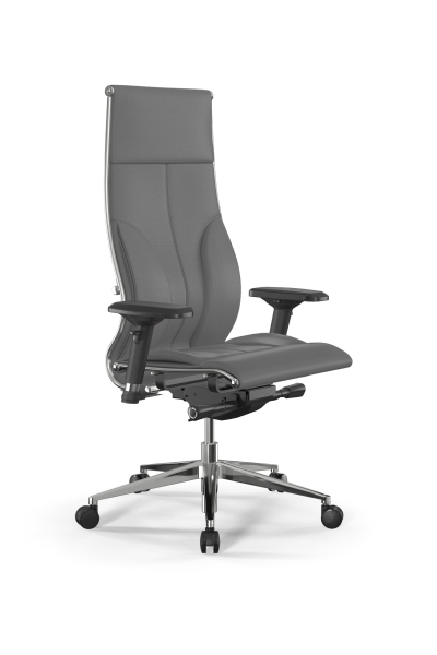 Кресло для руководителя Метта Samurai L1-10D - Infinity /Kc06/Nc06/D04P(M26.B32.G25.W03) (Серый)
