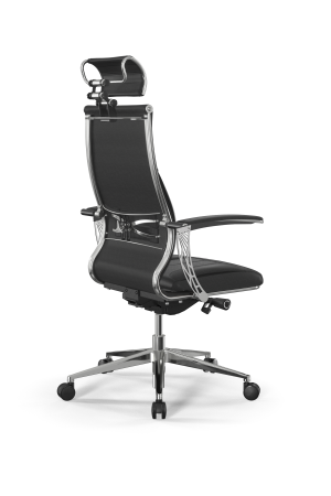 Кресло для руководителя Метта Samurai B2-11U - Infinity /Kc06/Wm06/U0mL-4c3/H2cL-3D(M26.B32.G25.W03) (Черный)