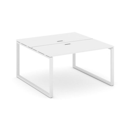 Рабочая станция 2-х сторонняя SN-6O.DRS-021 (980х1632х750) (Белый/Металл Белый)