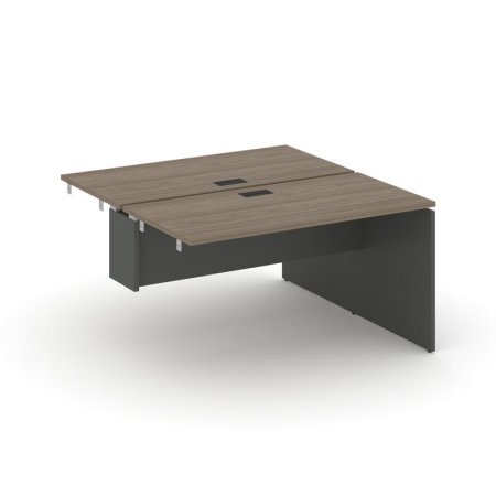 Стол-приставка к опорным элементам SN-D.DPRS-013 (1380х1432х750) (Вяз Благородный/Антрацит)