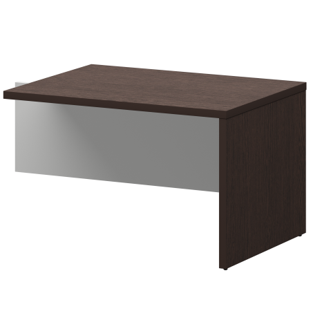 Бриф-приставка Кортез KZB-12 1200x900x750 (Дуб венге/Белый)