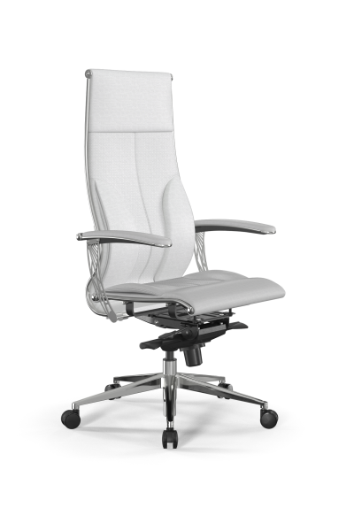 Кресло для руководителя Метта Samurai L1-10U - Infinity /Kc06/Nc06/U0mL-mL(M06.B31.G04.W03) (Белый)