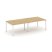 Стол переговорный SN-5P.SPRG-043.3 (2760х1180х750) (Тиквуд Светлый/Металл Антрацит)