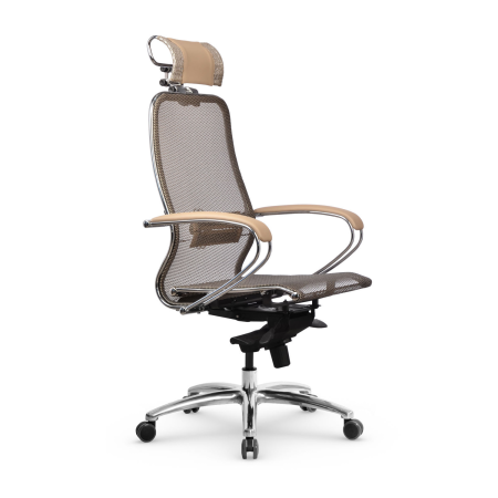 Кресло для руководителя Метта Samurai S-2.04 MPES (Темно-бежевый)