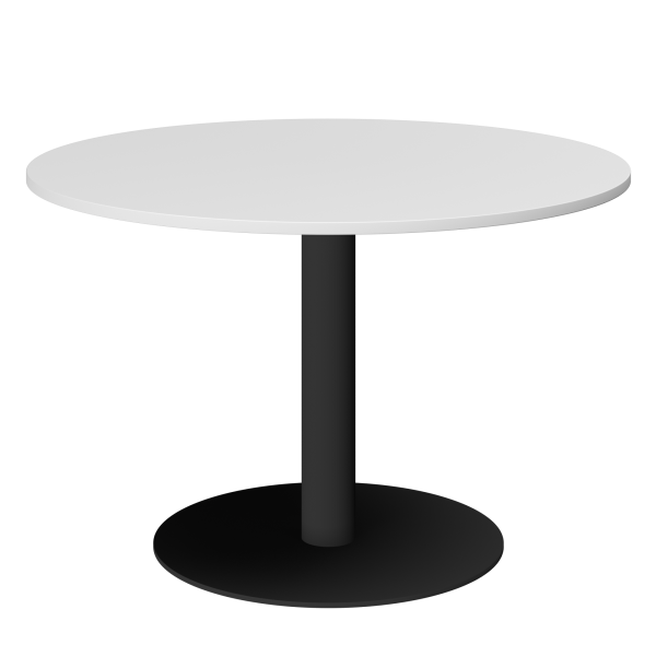Стол круглый Арго-М АМ-Д120 1200x1200x760 (Белый/Антрацит)