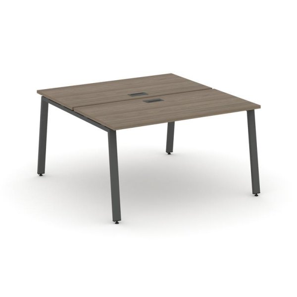 Рабочая станция 2-х сторонняя SN-6A.DRS-021 (980х1632х750) (Вяз Благородный/Металл Антрацит)