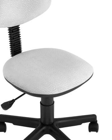 Кресло компьютерное детское УМКА геометрия серый (Детское кресло компьютерное УМКА)