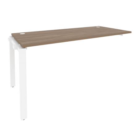 Наборный элемент рабочей станции на П-образном м/к Onix O.MP-1.NRS-4.7 1580x720x750 (Дуб Аризона/Белый Металл)