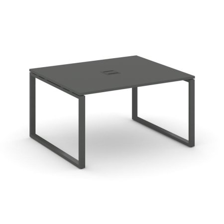 Стол переговорный SN-6O.SPRG-032 (1180х1180х750) (Антрацит/Металл Антрацит)