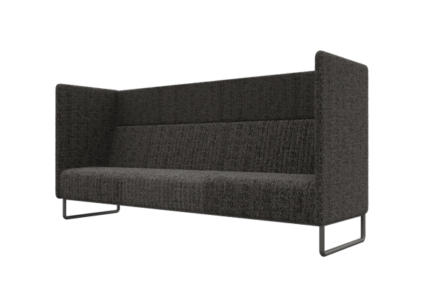 Диван трехместный BROS-3 (Ness 012/Металл Черный)