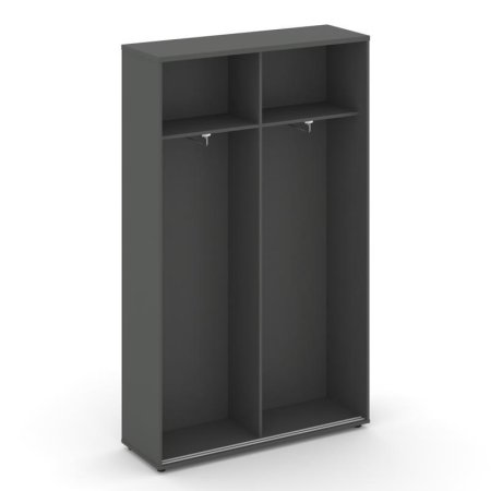 Шкаф-купе для одежды SN.SHK.E-003 (1200х400х1982) (Антрацит/Вяз Благородный)