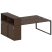 Рабочая станция с шкафом-купе на О-образном м/к Metal System Style БО.РС-СШК-2.5 Т 2210x1475x1098 (Дуб наварра/Серый металл)
