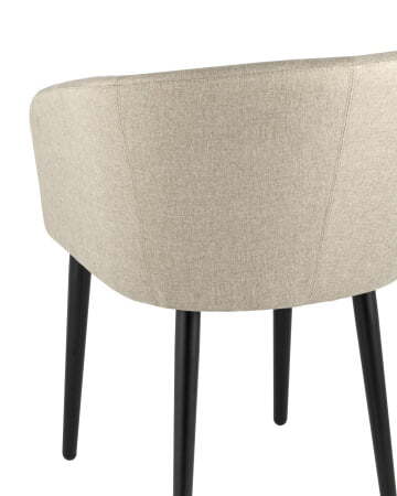 Кресло Ральф рогожка бежевый (Стул-кресло Ральф бежевый)