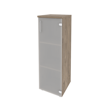 Шкаф средний узкий правый Onix O.SU-2.4R 400x420x1207 (Тиквуд Темный)