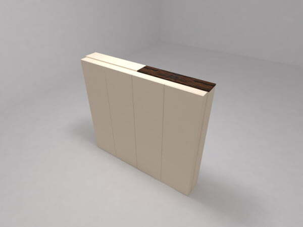 Декоративный топ для шкафа Brix BR.00.50 1220x270x20 (Бежевый (акрил))