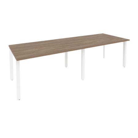 Стол переговорный Onix O.MP-PRG-2.3 2760x980x750 (Дуб Аризона/Белый Металл)