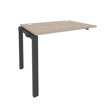 Наборный элемент рабочей станции на П-образном м/к Onix O.MP-1.NRS-1.7 980x720x750 (Дуб Аттик/Черный металл)