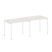 Рабочая станция на 2 раб.места Metal System Style БП.СМ-2.1 2000x720x750 (Дуб Наварра/Серый металл)