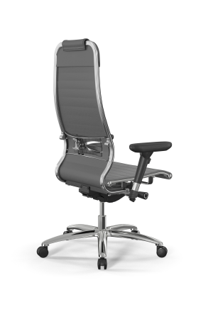 Кресло для руководителя Метта Samurai L1-3D - Infinity /Uc02/Nc02/D13P(M26.B31.G20.W03) (Серый)