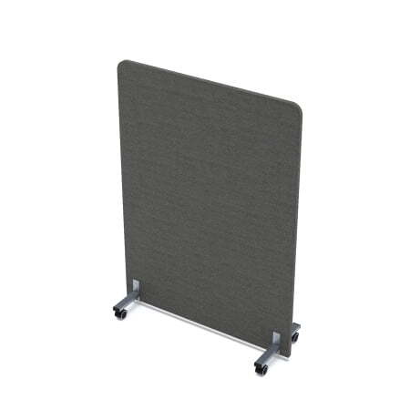 Акустическая мобильная перегородка SOFTOffice 011.МП.1014 1000x377x1400 (Silver)