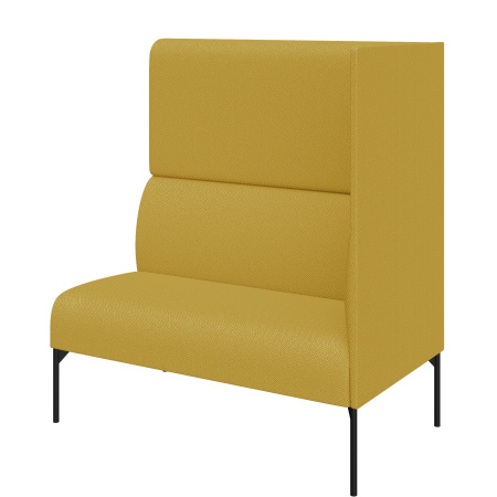 Диван Бридж. Модуль 2-местный левый высокий. (Модуль 2-местный левый высокий sweet_yellow)