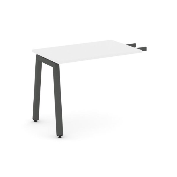 Брифинг-приставка SN-5A.BR-003 (980х600х750) (Белый/Металл Антрацит)